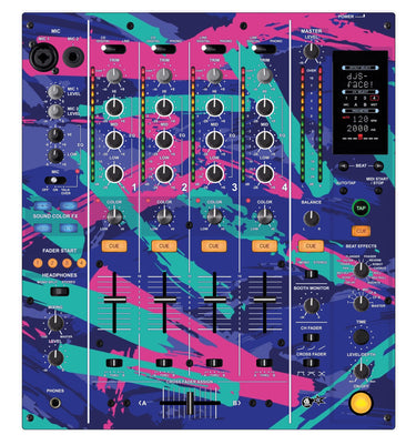 Pioneer DJ DJM 800 Skin Retro Jogger